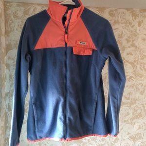 Columbia full zip sweatshirt